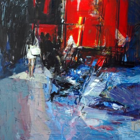 Le tele di Antonio Tamburro alla Sesto Senso Art Gallery